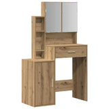 Dressing Table Artisan Oak 80 x 35 x 132 cm Engineered Wood 868881