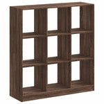 Bookcase Brown Oak 102x32x108 cm Engineered Wood 3307843