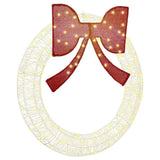 Wreath with 150 LEDs Warm white 120 cm Acrylic 42019129
