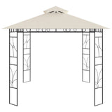 Gazebo 4x3x2.7 m Cream 160 g/m 313915