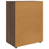 Storage Cabinets 2 pcs Brown Oak 80 x 48 x 105 cm 3406232