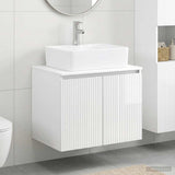 Bathroom Furniture Set High Gloss White Engineered Wood 3404324