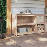 Kitchen Cabinet with Shelf MEPPEL Brown Oak 106 x 55 x 92 cm 868161