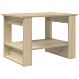 Coffee Table Sonoma Oak 72 x 50 x 50 cm Engineered Wood 8000190