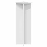 Plant Stand 2 pcs High Gloss White 40 x 100 cm Engineered Wood 899694