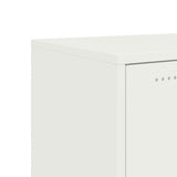 Sideboard White 100.5x39x72 cm Steel 846745