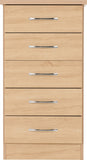 ZNTS Nevada 5 Drawer Narrow Chest 100-102-117