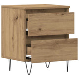 Bedside Cabinet Artisan oak 40 x 35 x 50 cm Engineered wood 863484