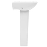 143003 Freestanding Basin with Pedestal Ceramic White 580x470x200 mm