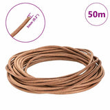 Leather Cord Brown 5 mm x 50 m Leather 42022032