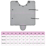 Horse Blanket Full Light Grey and Pink Polyester 42013291