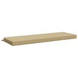 2-Piece Bench Cushions SOEST 2 pcs 100% Polyester Beige 950325