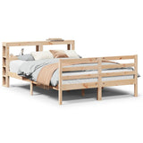 Bed Frame with Headboard without Mattress 140x190 cm 3305935