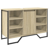 Bathroom Sink Cabinet Sonoma Oak 91x35x60 cm Engineered Wood 848665