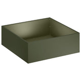 Garden Planter 2 pcs Olive Green 60 x 60 x 20 cm 8005001