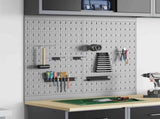 Tool Wall Panel 2 pcs Grey 100 x 1 x 80 cm 4103483