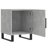 Bedside Cabinets 2 pcs Concrete Grey 40x40x50 cm Engineered Wood 827621