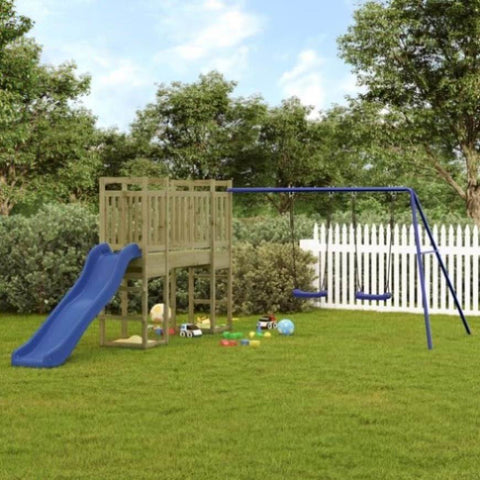 ZNTS Outdoor Playset Impregnated Wood Pine 3155962