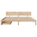 Bed Frame with Drawers without Mattress 180x200 cm Super King 3301990