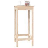 Bar Table 50x50x110 cm Solid Wood Pine 833263