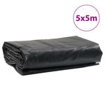 Tarpaulin Anthracite 5x5 m 650 g/m² 156103