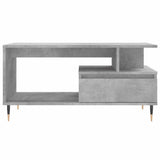 Coffee Table Concrete Grey 90x49x45 cm Engineered Wood 831016