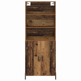 Highboard Old Wood 69.5 x 32.5 x 180 cm Engineered Wood 3415631
