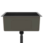 Handmade Kitchen Sink Black Stainless Steel 51503