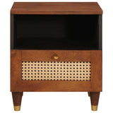 Bedside Cabinet 2 pcs Brown 40 x 33 x 46 cm Solid Acacia wood 4018887