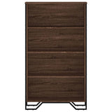 Bookcase Brown Oak 80x31x137.5 cm Engineered Wood 848633