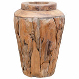 Decoration Vase 40x60 cm Solid Teak Wood 285211