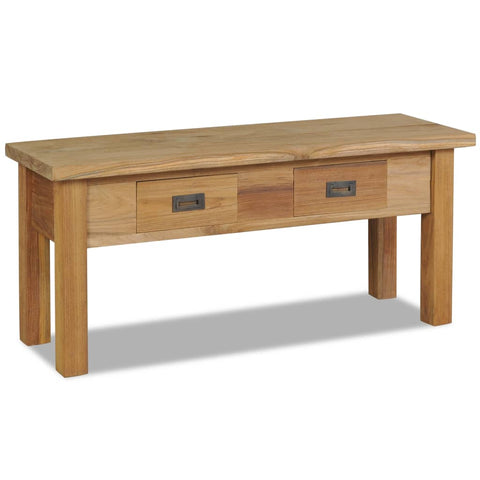 Hall Bench Solid Teak 90x30x40 cm 244486