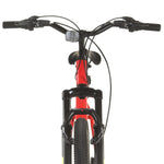 Mountain Bike 21 Speed 27.5 inch Wheel 42 cm Red 3067217