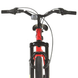 Mountain Bike 21 Speed 27.5 inch Wheel 42 cm Red 3067217