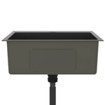 Handmade Kitchen Sink Black Stainless Steel 51511