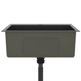 Handmade Kitchen Sink Black Stainless Steel 51511