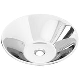 Wash Basin 42x14 cm Ceramic Silver 143493