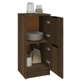 Sideboard Brown Oak 30x30x70 cm Engineered Wood 817022
