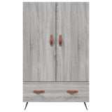 Highboard Grey Sonoma 69.5x31x115 cm Engineered Wood 828210