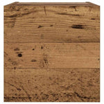 Wall Mounted TV cabinets 6 pcs Old Wood Engineered Wood 3328967