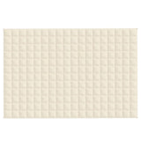 Weighted Blanket Light Cream 122x183 cm 5 kg Fabric 3154865