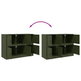 Sideboard Olive Green 99x39x73 cm Steel 841797