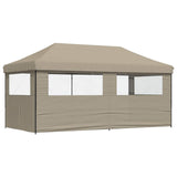 Party Tent Folding Taupe 292 x 580 x 315 cm Oxford Fabric 42023656