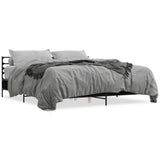 Bed Frame without Mattress Black 200x200 cm 3280062