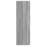 TV Wall Cabinet Grey Sonoma 30 x 31 x 100 cm Engineered Wood 892321