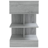 ZNTS Bedside Cabinets 2 pcs Grey Sonoma 40x35x65 cm Engineered Wood 816044