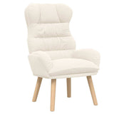 Armchair Cream 69 x 74 x 93 cm Sherpa Fabric 42001881