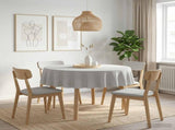 Table Cloth 5 pcs Round White 140 cm 42040371