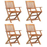 5 Piece Garden Dining Set Solid Wood Acacia 3152897