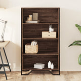 Bookcase Brown Oak 80x31x137.5 cm Engineered Wood 848633
